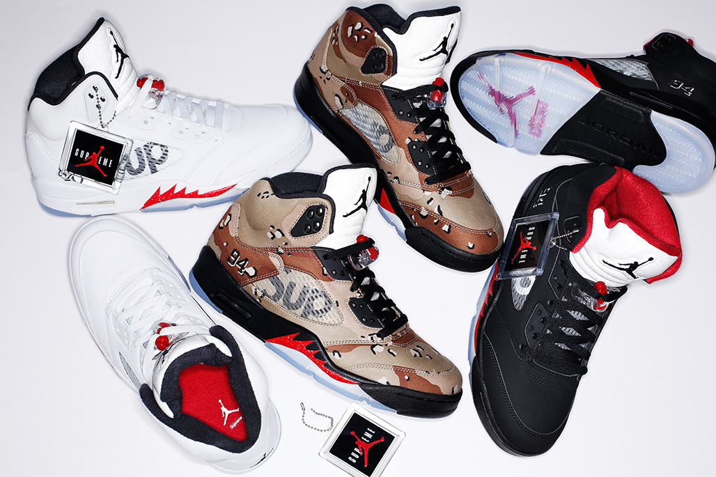 国内10月17日発売決定!! Supreme × Air Jordan 5 | Sneaker Box 