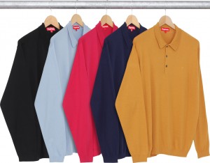 Knit LS Polo