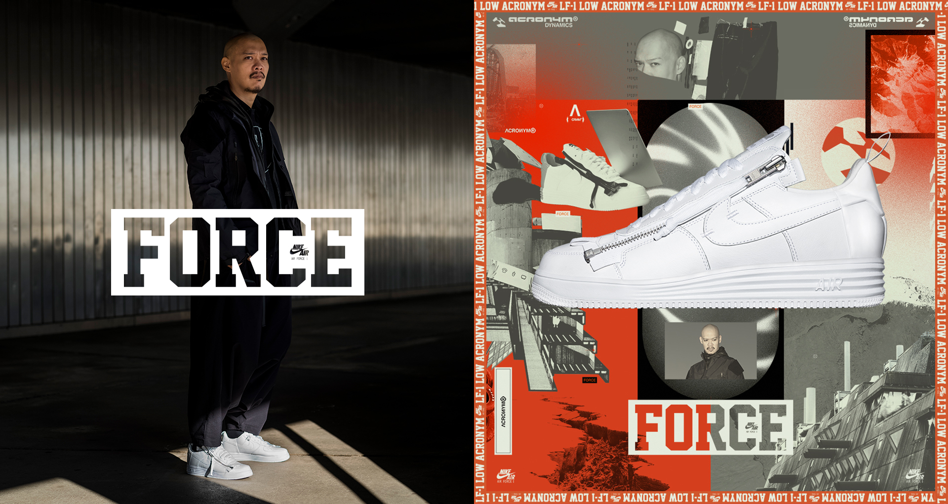12月2日発売 Nike Air Force 1 ACRONYM AJ6247-100 | Sneaker Box（スニーカーボックス）