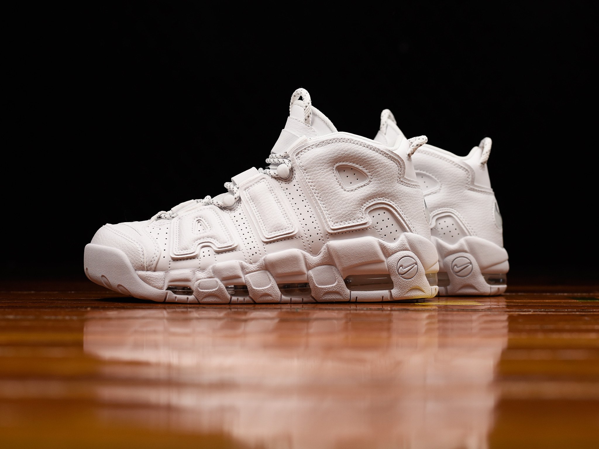 uptempo 96 triple white