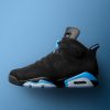 12月2日発売 Nike Air Jordan 6 Retro BLACK/UNIVERSITY BLUE 384664-006