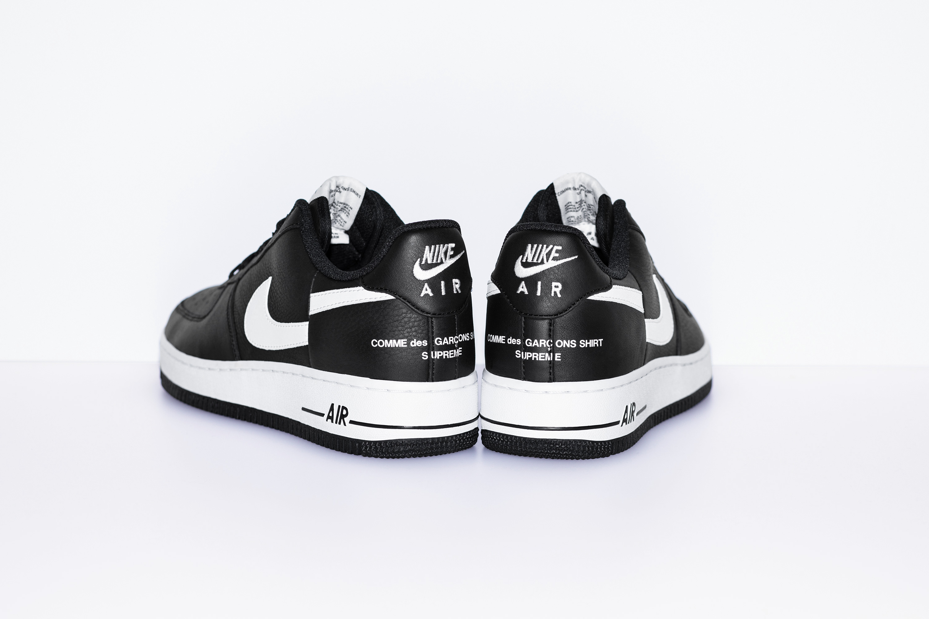 comme des garcons supreme air force 1